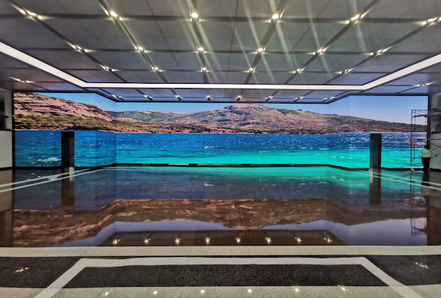 西藏拉萨地区政府600多平方米室内P4会议厅