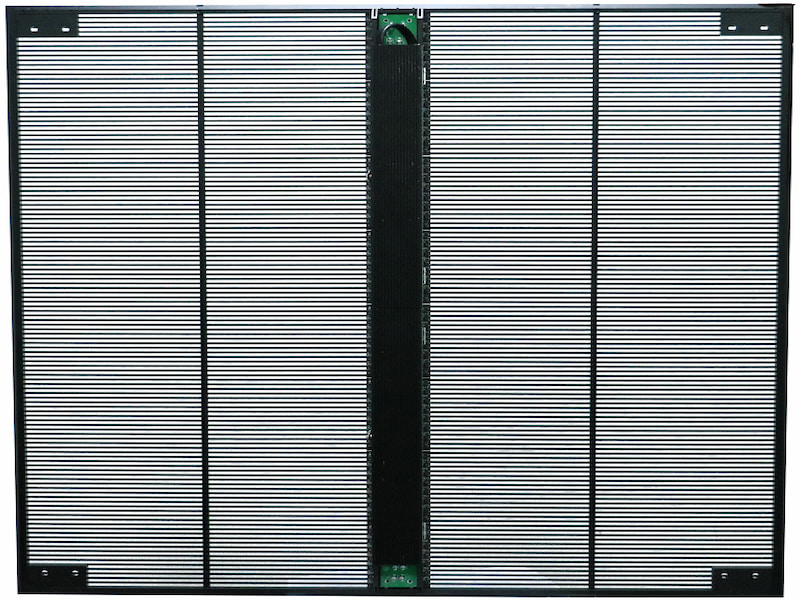 亮度和清晰度卓越的透明LED显示屏